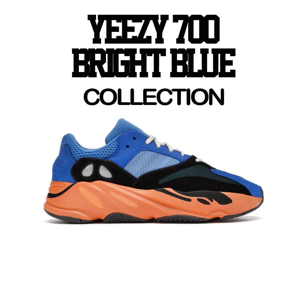 700 Bright Blue Living Life Shirt