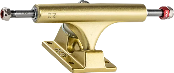 Ace Af1 22/7.75 Gold Skateboard Trucks (Set of 2)