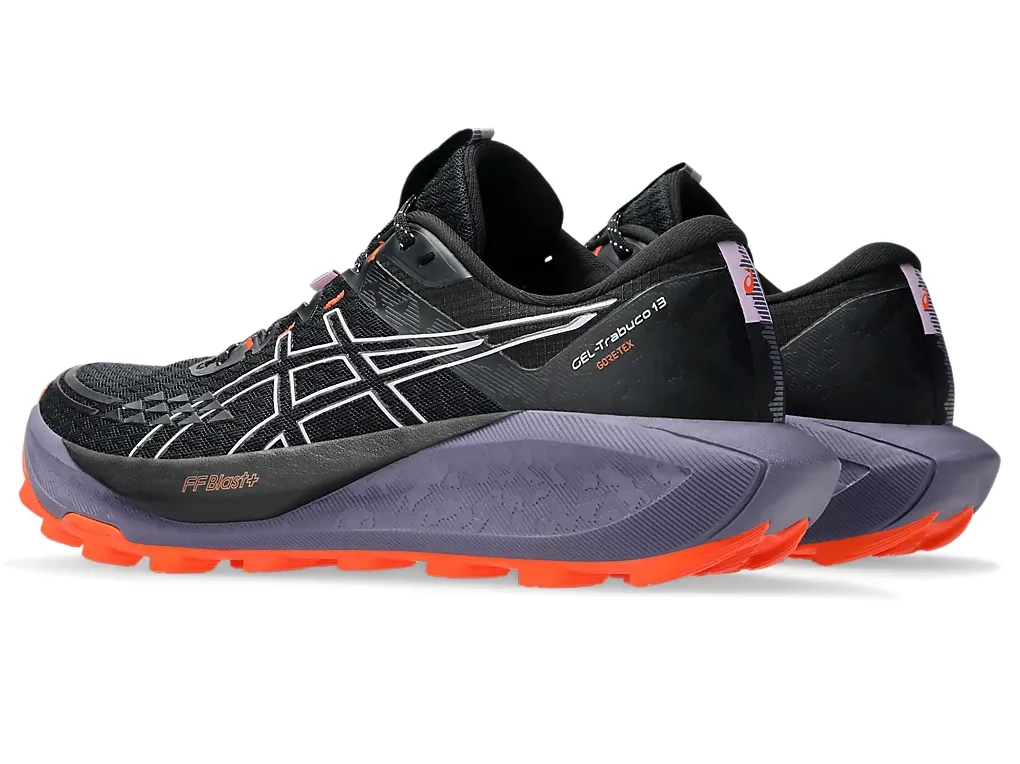 Asics Womens Trainer Gel Trabuco 13 GTX  Black/Light Ube