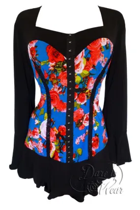 Corsetta Top in Country Rose