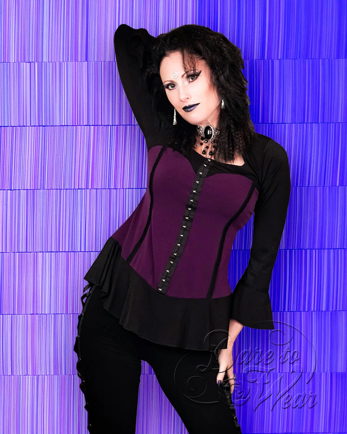 Corsetta Top in Country Rose
