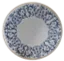 Floral Blue- Flat plate D21 x H2 cm
