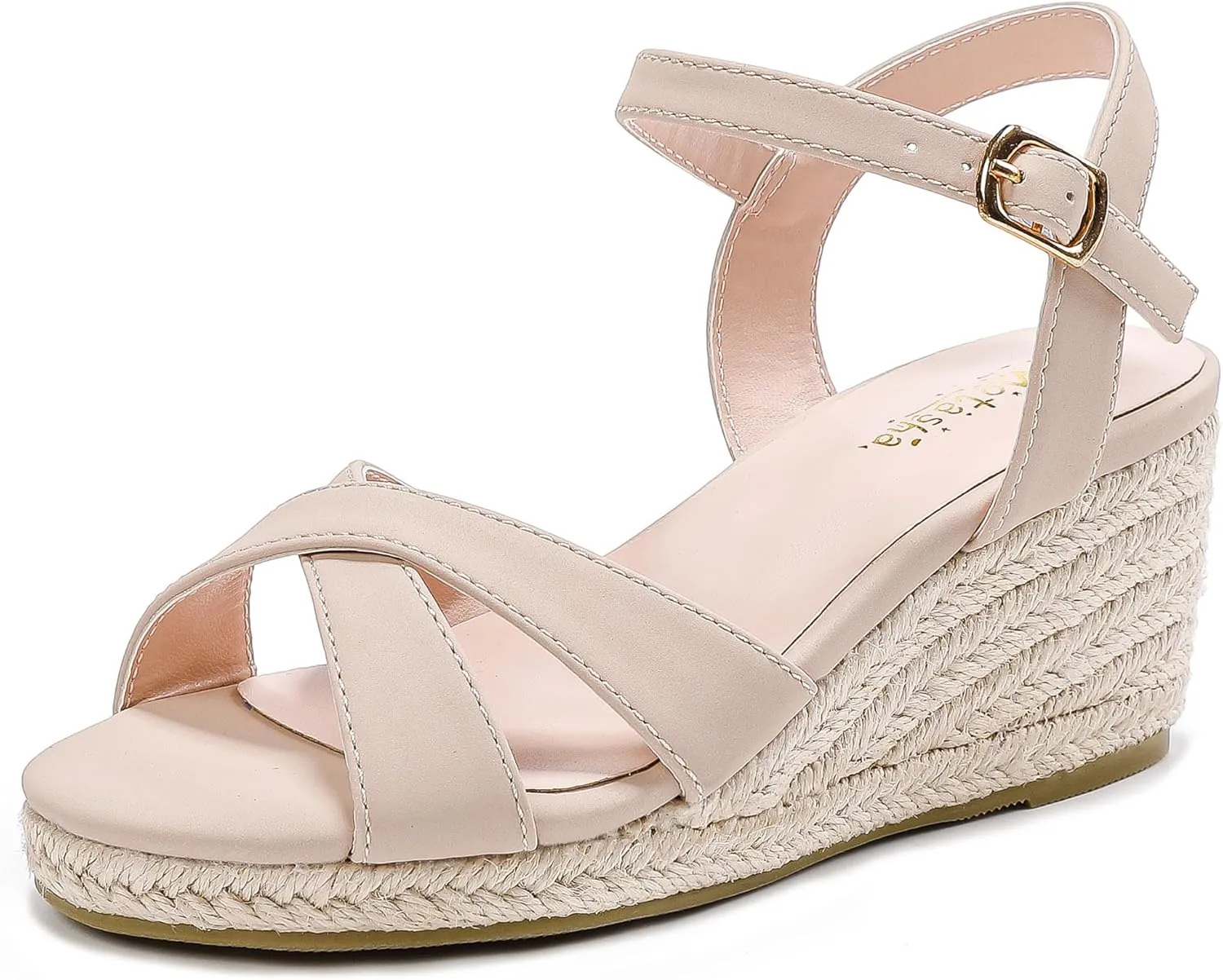 Girls Wedge Sandals Espadrilles Flatform Open Toe Dressy Girls Heels Summer Shoes Little Big Kid