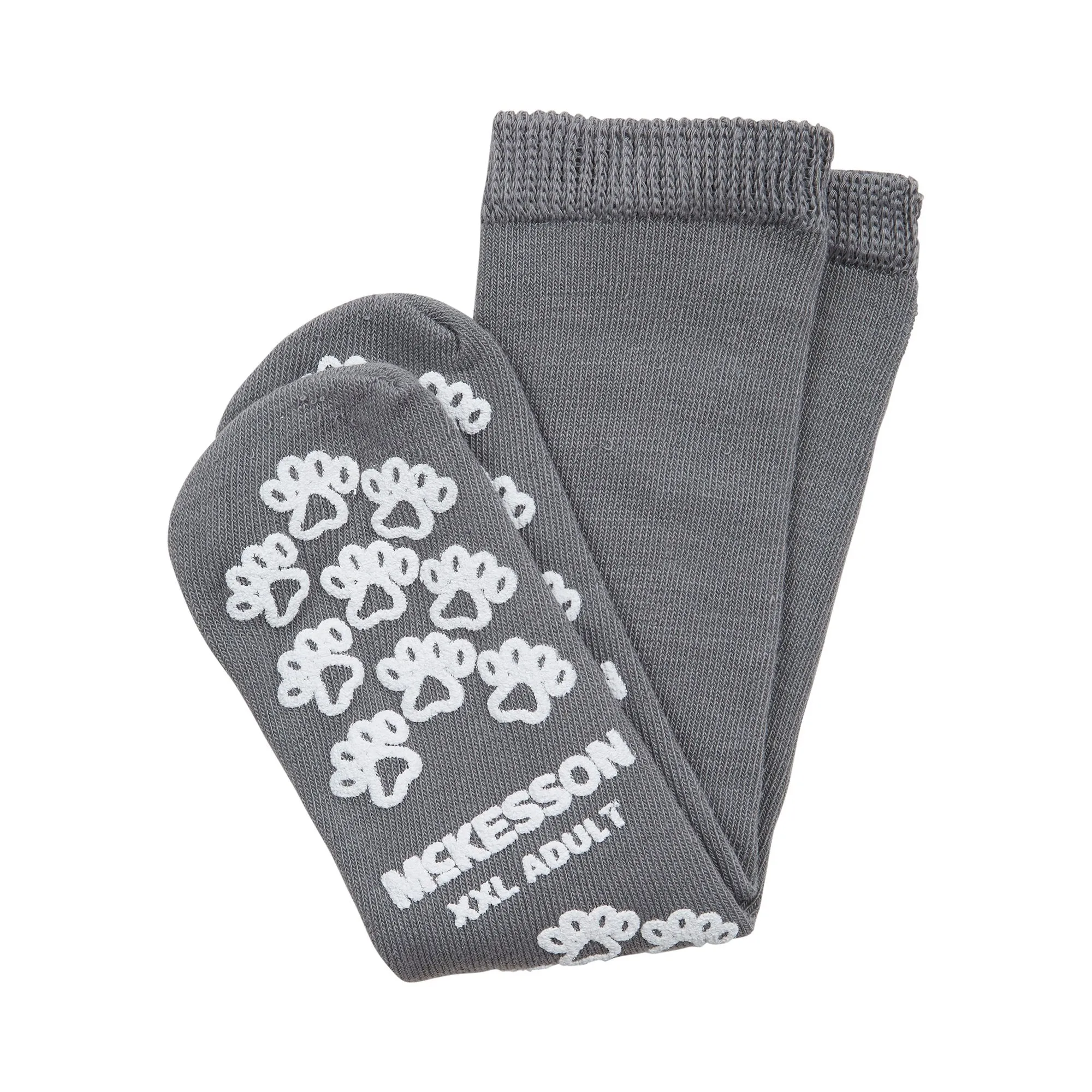 McKesson Terries™ Slipper Socks, 2X-Large, Gray