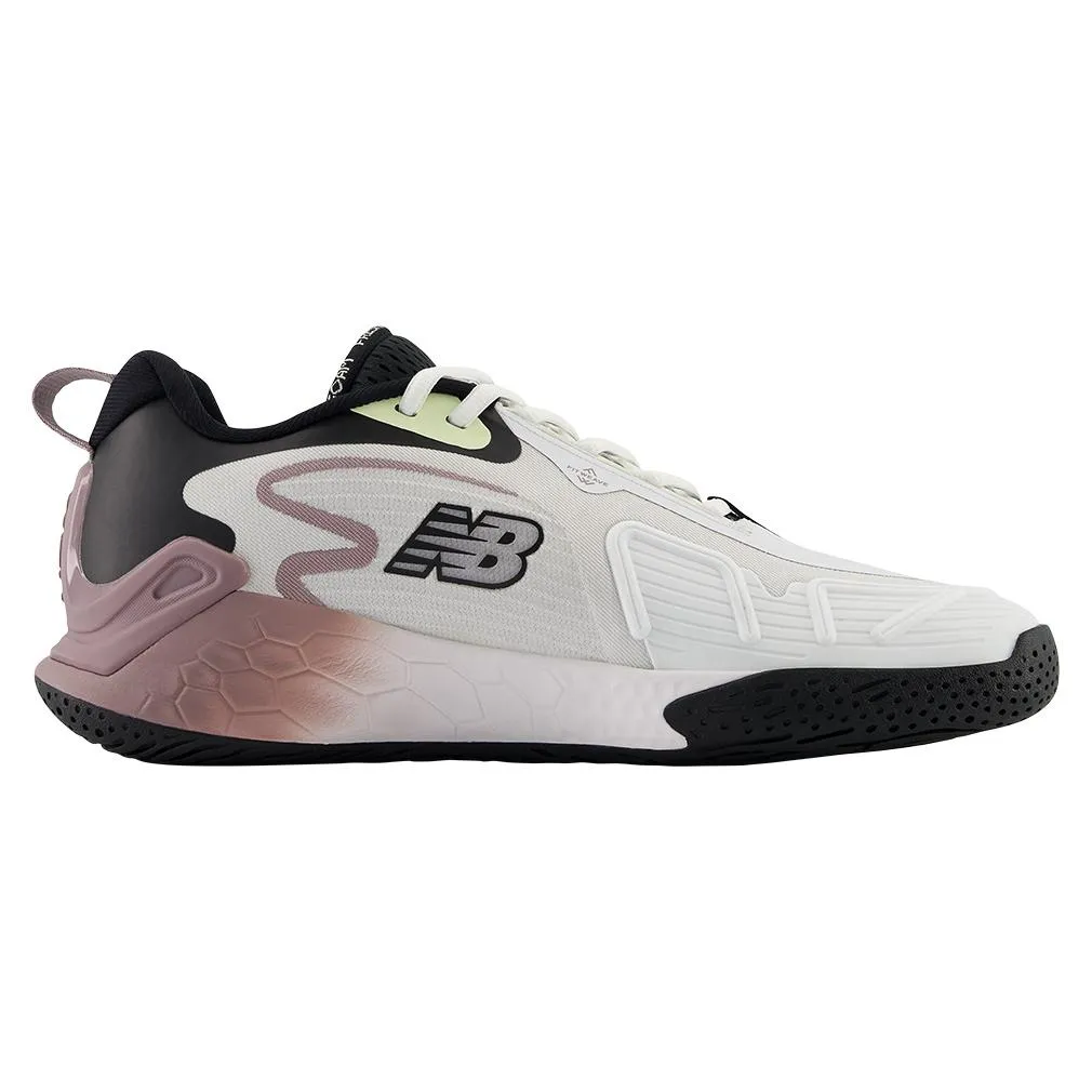 Men`s Fresh Foam X CT-Rally 2E Width Tennis Shoes White and Black