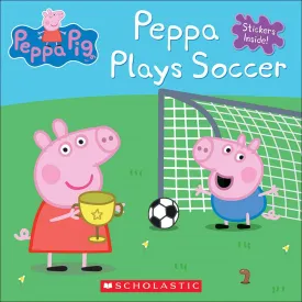 Peppa Plays Soccer (Turtleback School & Library Binding Edition) (Peppa Pig) Library Binding  July 26, 2016