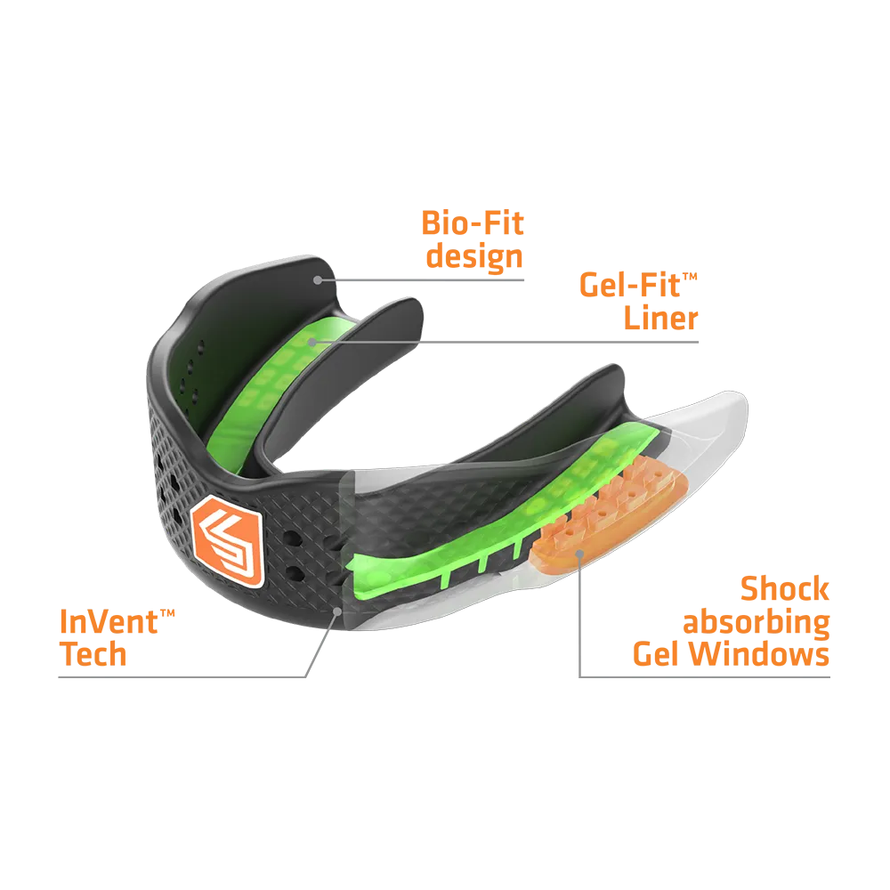 Shock Doctor SuperFit Clear AllSport Mouthguard