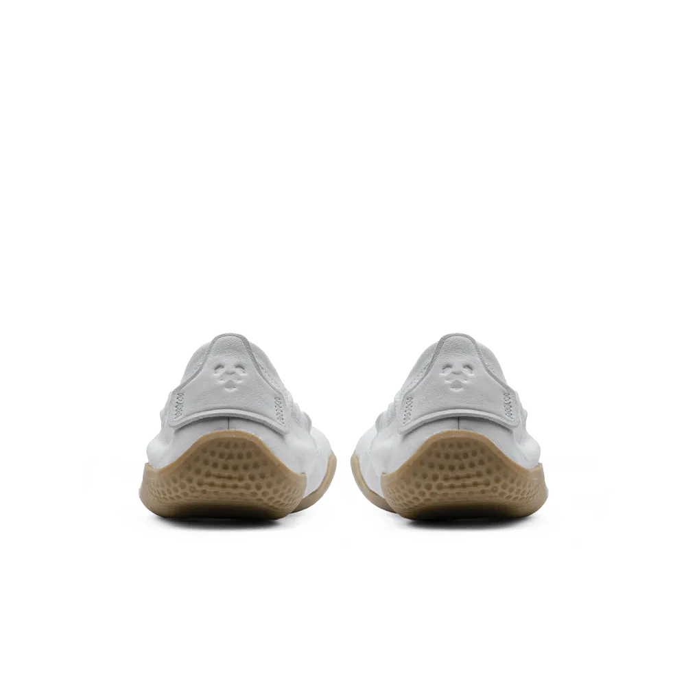 Vivobarefoot Primus Asana Yin Ballerina Leather Womens Limestone