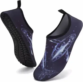YALOX Water Shoes Women's Men's Outdoor Beach Swimming Aqua Socks Quick-Dry Barefoot Shoes Surfing Yoga Pool Exercise